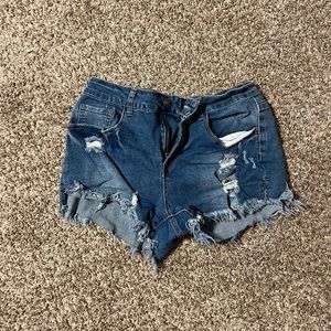 Jean shorts